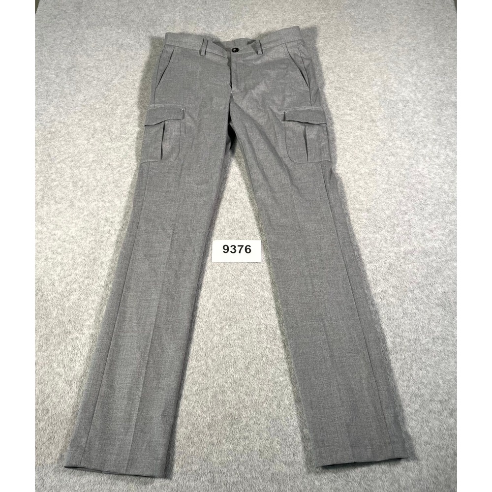 Murano Evan Fit Cargo Pants Womens 29x34 Gray Ultimate Modern Comfort Stretch